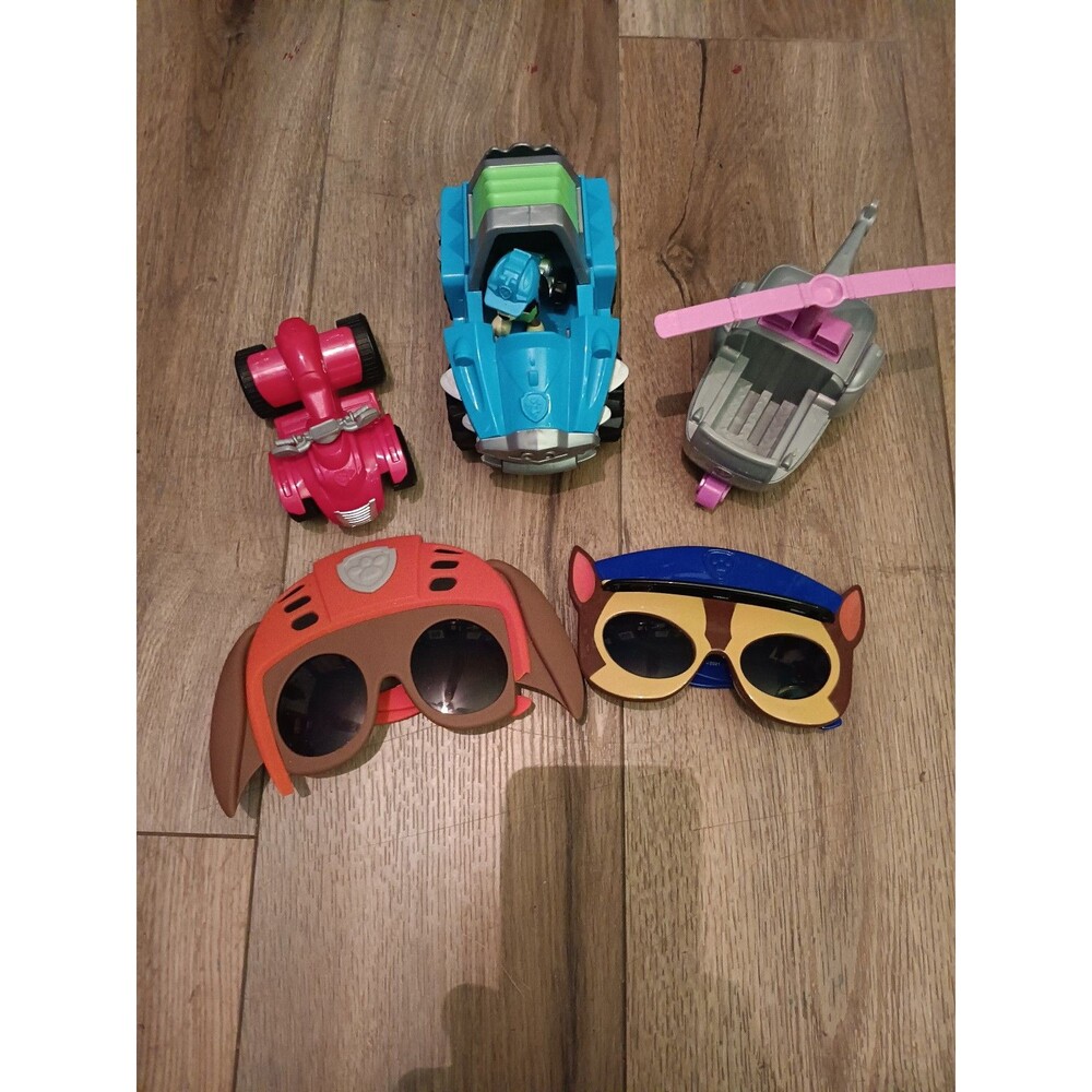 Paw patrol vehicles and sunsnachers